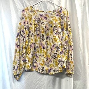 Old Navy Women’s Floral Peasant Top